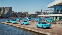 Si Taksi Hijau Mulai Keliling Amsterdam Belanda