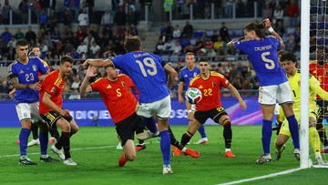Italia Ditekuk Belgia, Mancini Soroti 2 Penampilan Berbeda