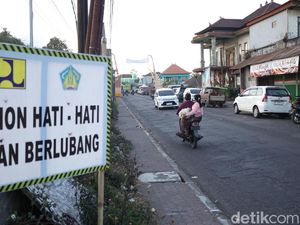 Jalan Batur hingga Kintamani Berlubang-Retak, Perbaikan Mulai Oktober