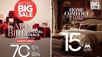 Metro Big Sale Kembali Hadir, Nikmati Diskon Hingga 70%