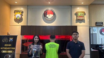 Polisi Bekuk Pengedar Sabu di Surabaya, Ordernya di Bangkalan