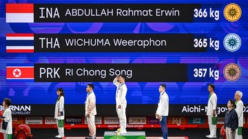 Klasemen Medali Asian Games 2026: Indonesia Kini Posisi Berapa?
