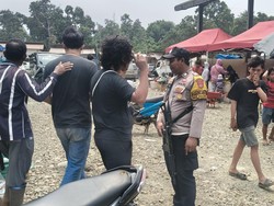 Pedagang Cekcok di Pasar Morowali, 1 Orang Kena Tikam di Leher