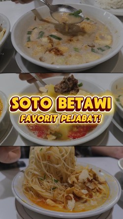 Video: Nyobain Soto Betawi Legendaris yang Jadi Langganan Pejabat