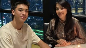 Sweet! Momen Kulineran Maudy Koesnaedi Bareng Keluarga Kecilnya