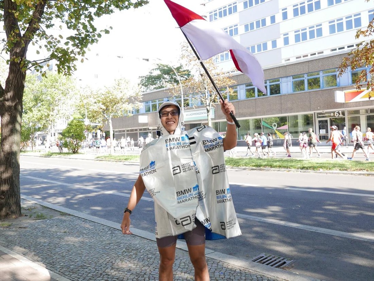 Dukungan Istri Antar dr Tirta Taklukkan Berlin Marathon