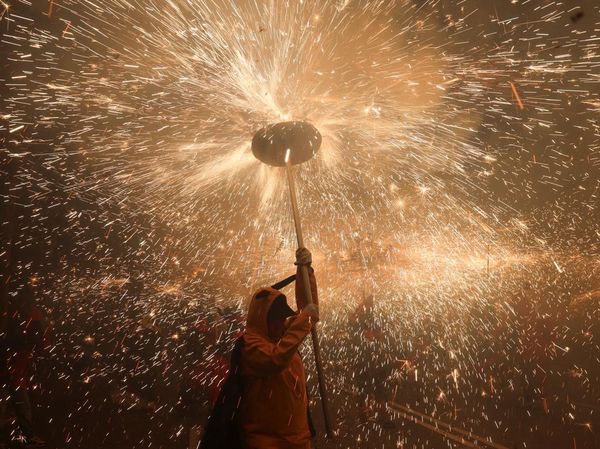 Festival La Merce di Barcelona Dibuka dengan Atraksi Penuh Api