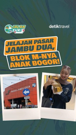 Video: JALAN YUK! Jelajah Pasar Jambu Dua, Blok M-nya Anak Bogor