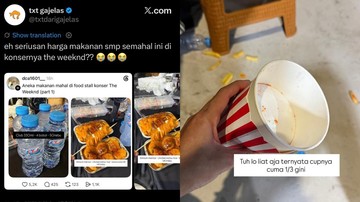 Heboh Makanan di Konser The Weeknd Jakarta Mahal, Segini Harganya!
