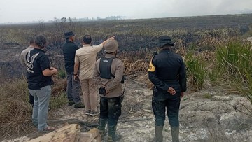 Percepatan Penanganan Karhutla, Polda Sumsel Manfaatkan Drone &amp; X-Fire