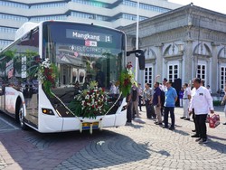 Trans Semarang Operasikan 27 Bus Listrik Buatan VKTR, Pakai Bodi Laksana