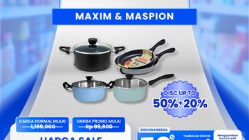 Serbu! Beli Alat Masak Jadi Semurah Ini di Transmart Full Day Sale