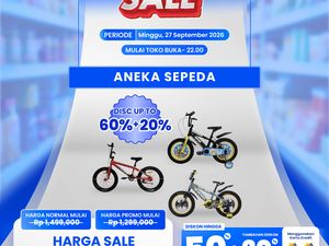 Transmart Full Day Sale! Sepeda Jadi Semurah Ini