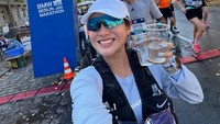 Speechless! Agnes Yuliavitriani Finis Maraton di Berlin dalam Kondisi Hamil
