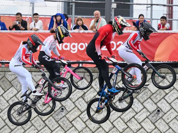 Jasmine Azzahra Sumbang Perunggu dari BMX di Asian Games 2026