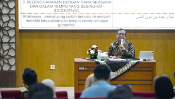 Beri Kuliah Umum di UMY, Mahfud MD Paparkan Relasi Agama dan Negara