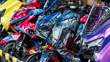 Tren Modifikasi Motor Maxi Yamaha, dari Racing hingga Hedon Style
