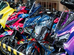 Tren Modifikasi Motor Maxi Yamaha, dari Racing hingga Hedon Style