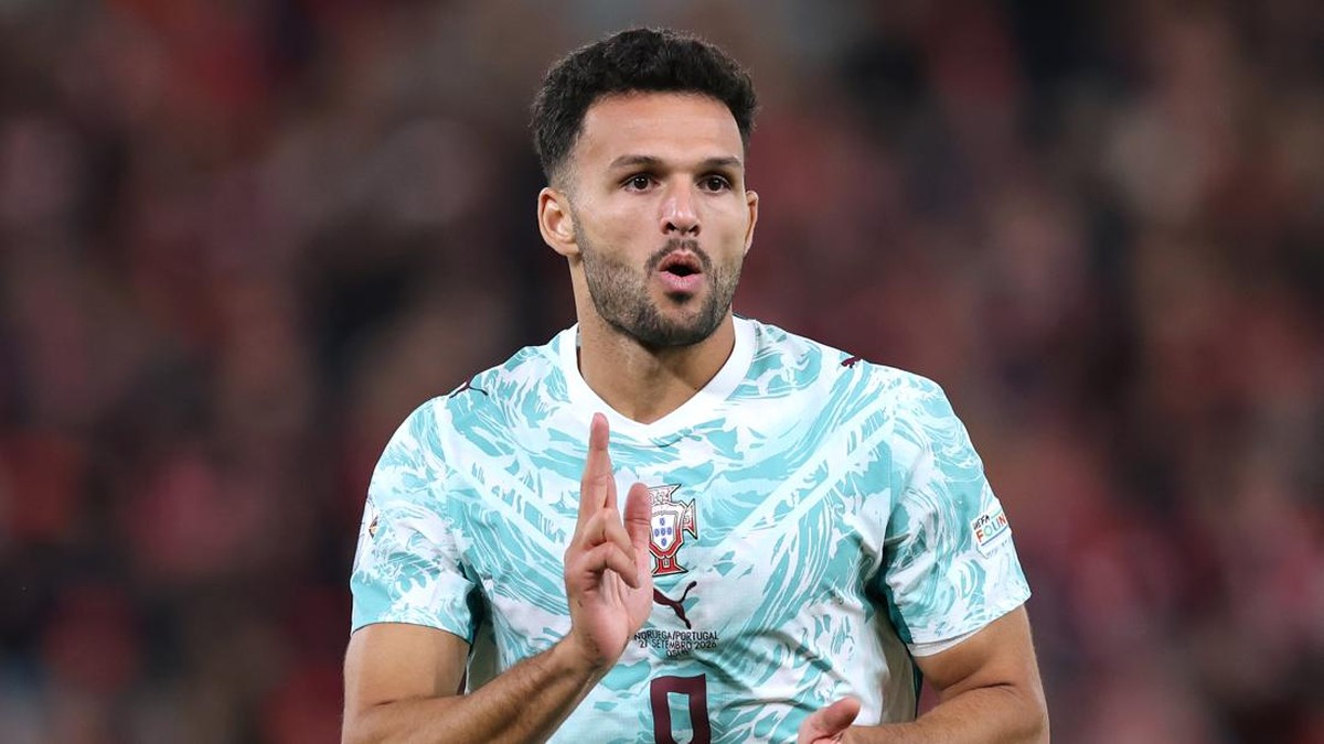 Goncalo Ramos di laga Norwegia vs Portugal. (Foto: UEFA via Getty Images/Boris Streubel - UEFA)