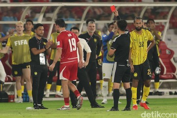 Kartu Merah Kedua Thom Haye di Timnas Indonesia