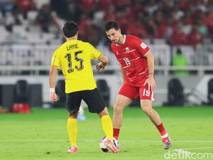 2 Dosa Thom Haye saat Indonesia Seri Lawan Malaysia