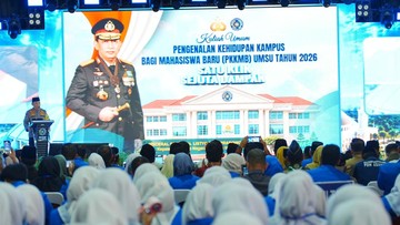 Kapolri Ajak Mahasiswa UMSU Kuasai Teknologi untuk Indonesia Emas 2045