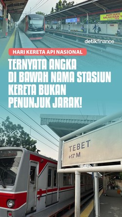 Video Ternyata Angka di Bawah Nama Stasiun Kereta Bukan Penunjuk Jarak!