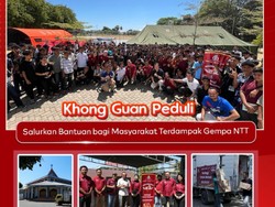 Khong Guan Bantu Korban Gempa NTT, Beri Dukungan Psikososial
