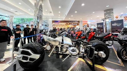 Ekstrem! Yamaha Xmax Ini Diubah Jadi Motor Batman