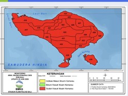 Kemarau Ekstrem, Wilayah Gerokgak Buleleng 123 Hari Tak Diguyur Hujan