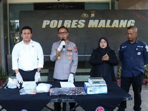 Polres Malang Gagalkan Peredaran 1,1 Kg Sabu dari Jakarta
