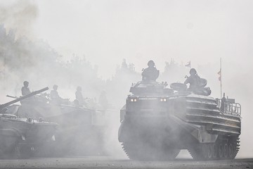 12 Ranpur Amfibi AAV M-35 dari AS Perkuat Korps Marinir