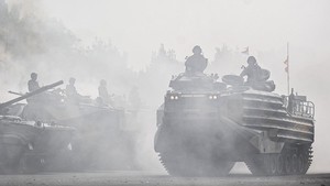 12 Ranpur Amfibi AAV M-35 dari AS Perkuat Korps Marinir