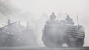 12 Ranpur Amfibi AAV M-35 dari AS Perkuat Korps Marinir
