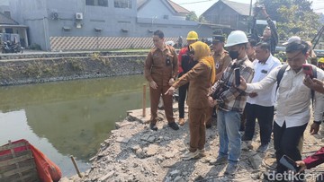 Sidak di Proyek Rumah Pompa Sidokare, Ini Temuan Pemkab Sidoarjo