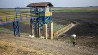Waduk Cipancuh Mengering, Irigasi Sawah di 5 Kecamatan Terdampak
