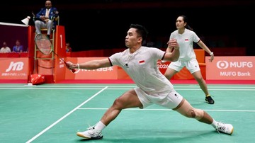 Hasil Asian Games 2026: Amri/Nita Kalah, Raih Medali Perak