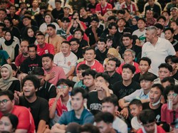 Euforia Nobar Timnas Indonesia di Kantor Gubernur Jateng Geliatkan UMKM