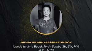 Ibu Ferdy Sambo Meninggal di Makassar, Bakal Dimakamkan di Luwu
