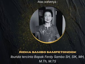 Ibu Ferdy Sambo Meninggal di Makassar, Bakal Dimakamkan di Luwu