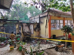 Perpustakaan SMPN 1 Tegalrejo Magelang Ludes Terbakar, Kerugian Rp 400 Juta