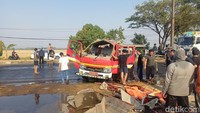 Mobil Damkar di Sulsel Terguling Saat Bertugas, 2 Personel Meninggal Dunia