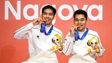 Leo/Daniel Rebut Emas, Indonesia Berjaya di Ganda Putra Asian Games 2026