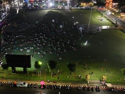 Nobar Timnas di Pakansari Bogor: Warga Senang, UMKM Cuan