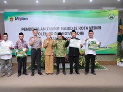 Kapolres Kediri Kota Bekali Takmir Masjid, Tekankan Kamtibmas-Kerukunan