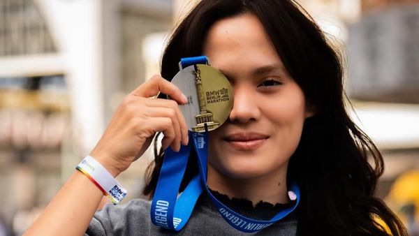Sheryl Sheinafia Raih PB Lari Maraton di Berlin: Jujur Gak Merasa Lebih Cepat