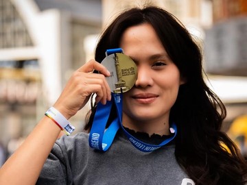 Sheryl Sheinafia Raih PB Lari Maraton di Berlin: Jujur Gak Merasa Lebih Cepat