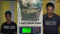 Jadi Kurir Sabu 1,6 Kilogram, Dua Pria di Palembang Ditetapkan Tersangka