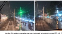 Laporan KNKT: Goresan di Kaca Lokomotif Salah Satu Faktor KA Anggrek Tabrak KRL
