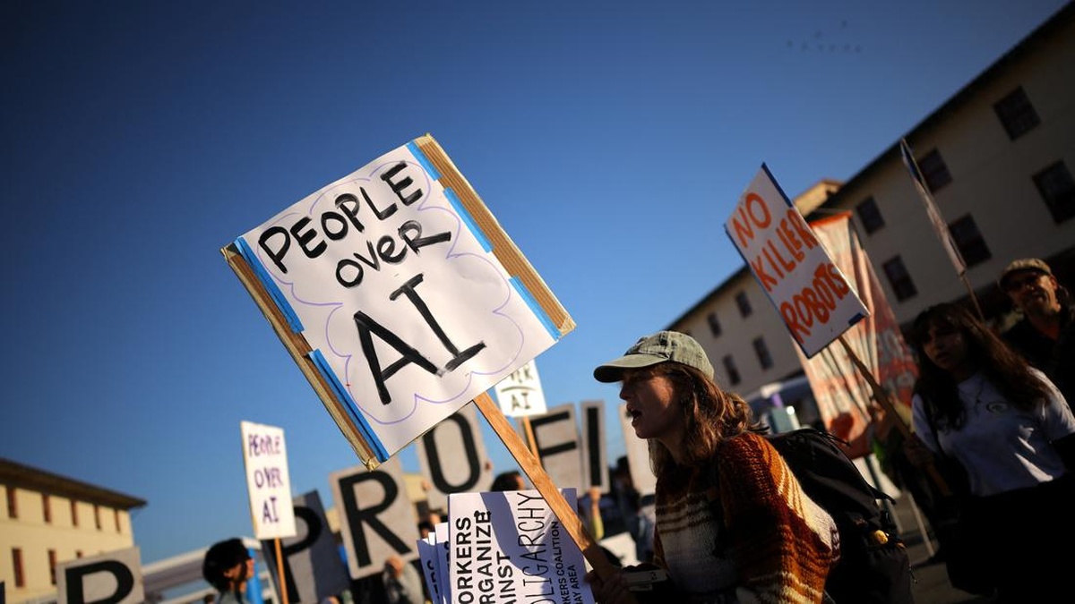 Aksi Unjuk Rasa Warnai Gelaran OpenAI, Apa Tuntutannya?